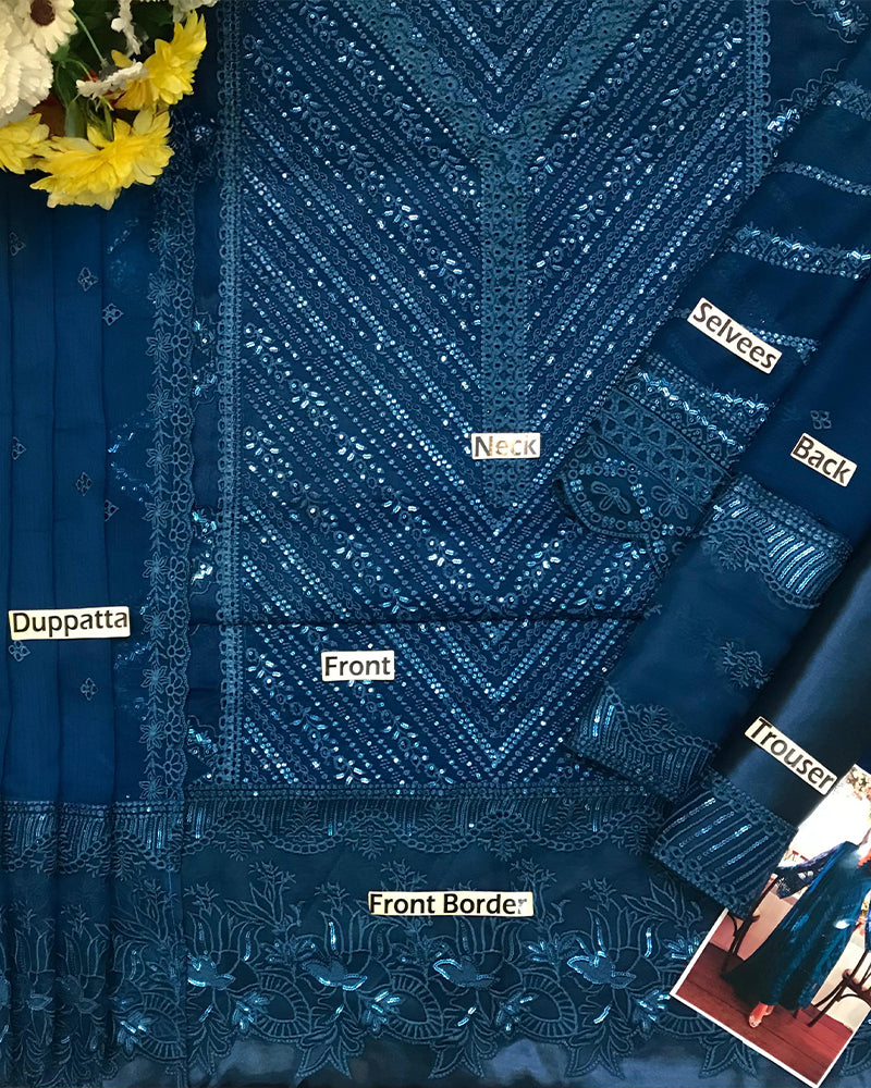 Chiffon Royal Midnight