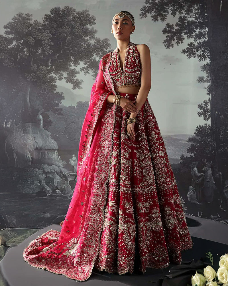 Crimson Bridal Majesty