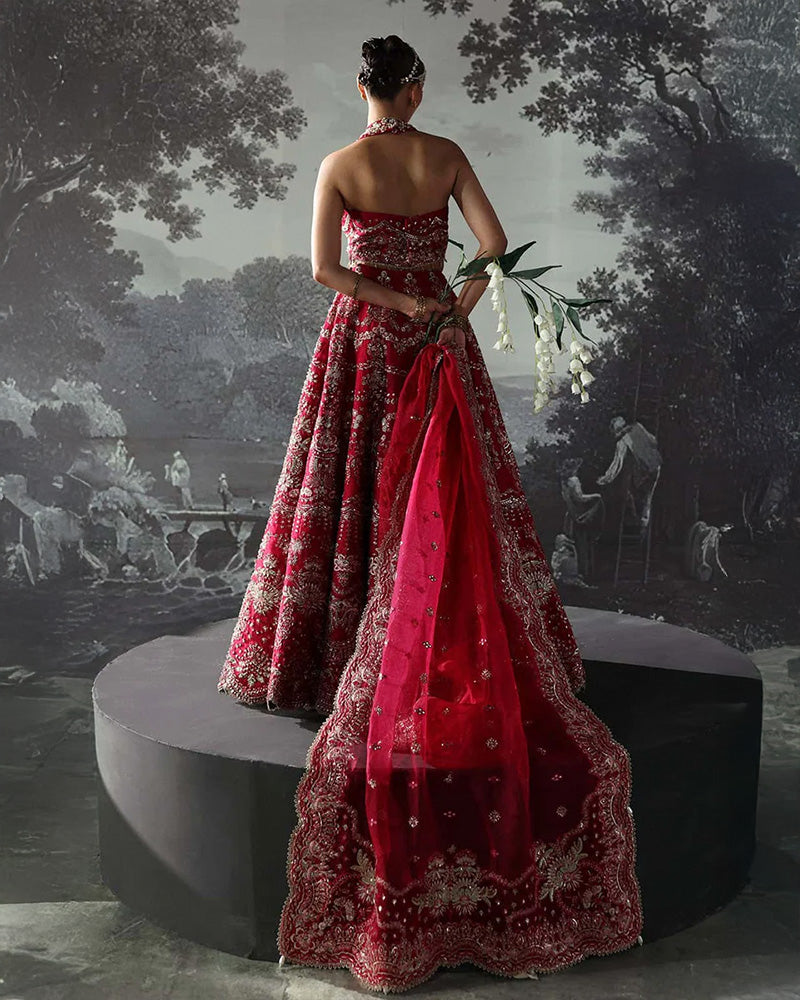 Crimson Bridal Majesty