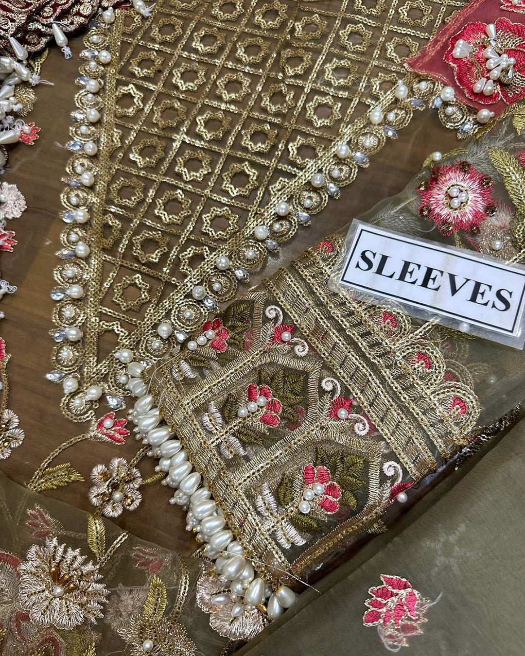 Royal Crimson Pearl Charm