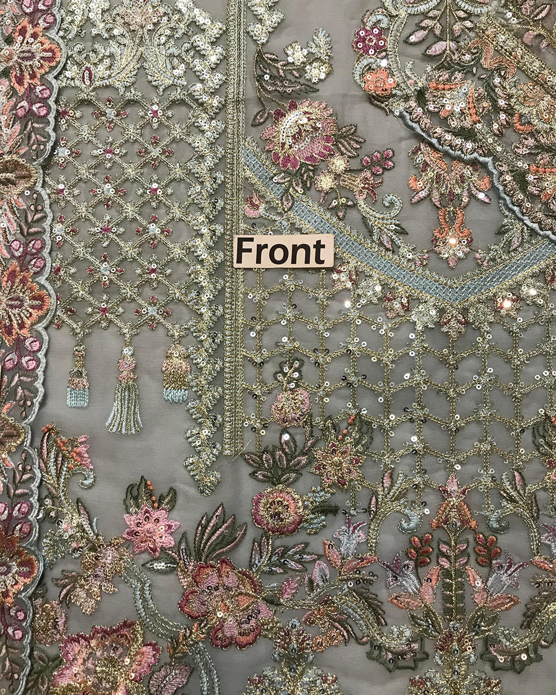 Chiffon Embroidered Elegance