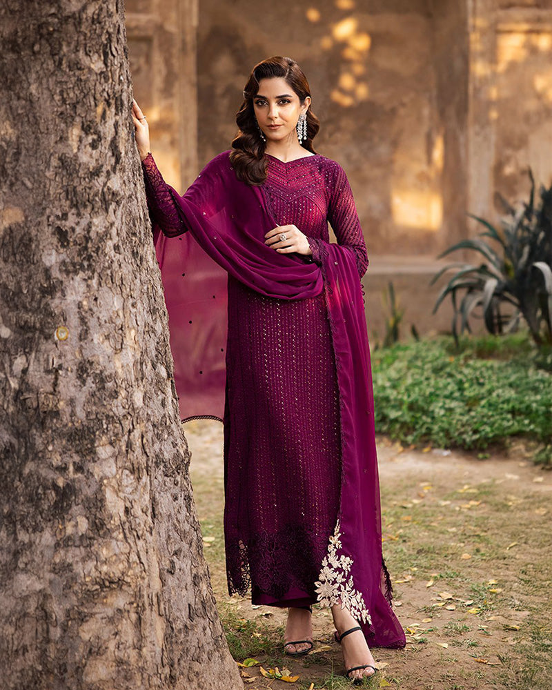 Velour Plum Elegance