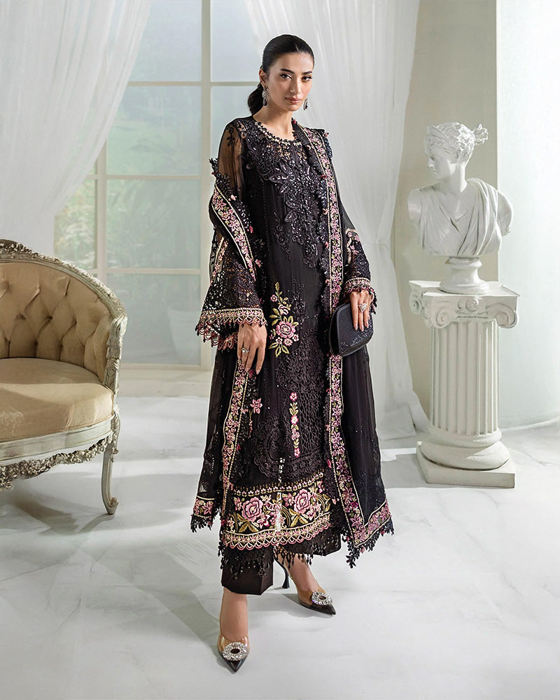 Midnight Floral Grace