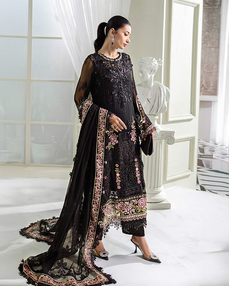 Midnight Floral Grace