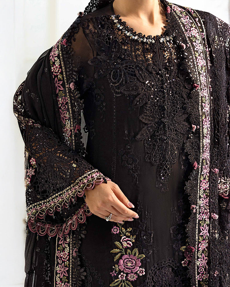 Midnight Floral Grace