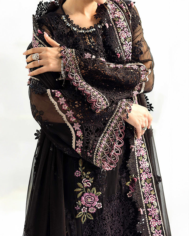 Midnight Floral Grace