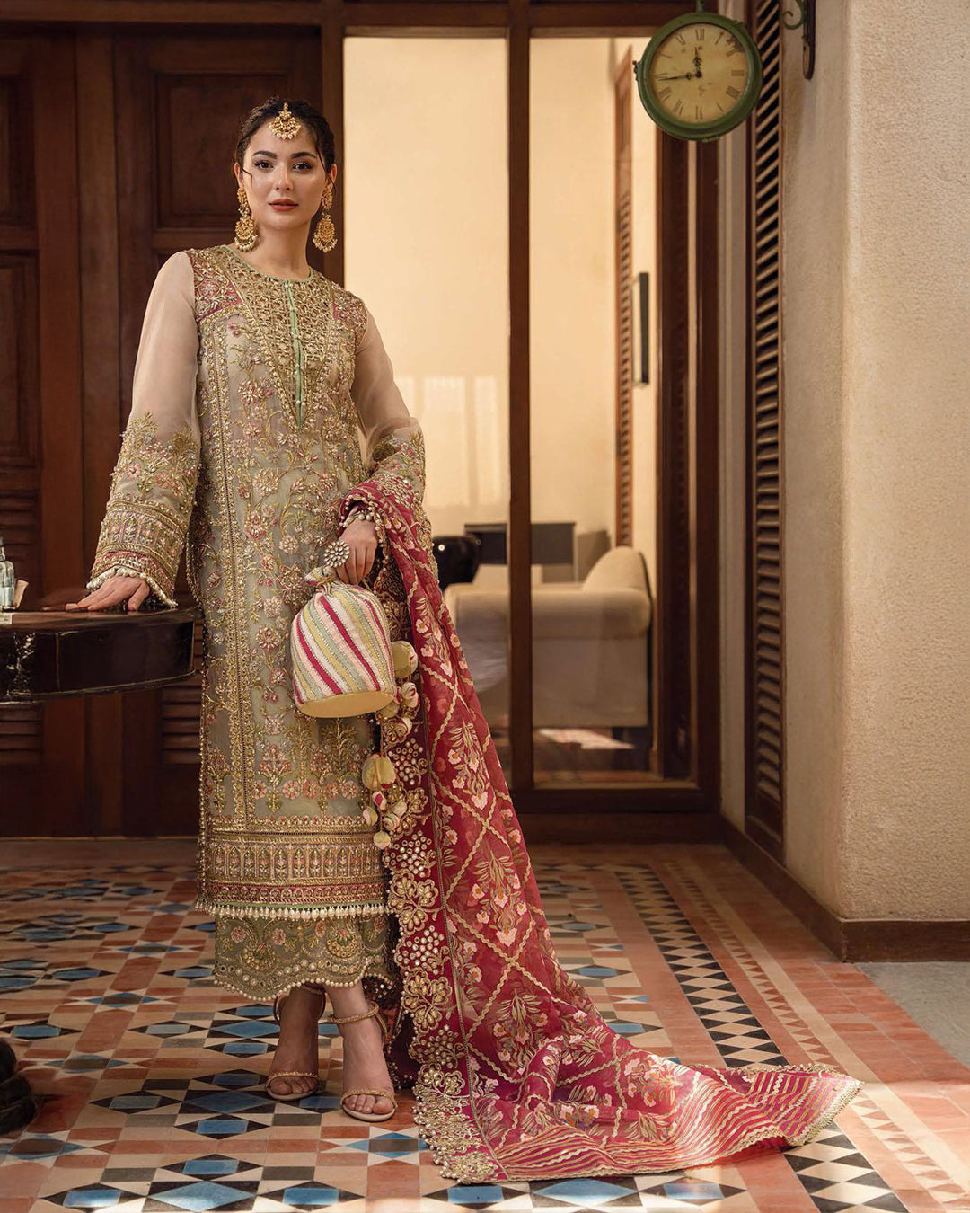 Royal Crimson Pearl Charm