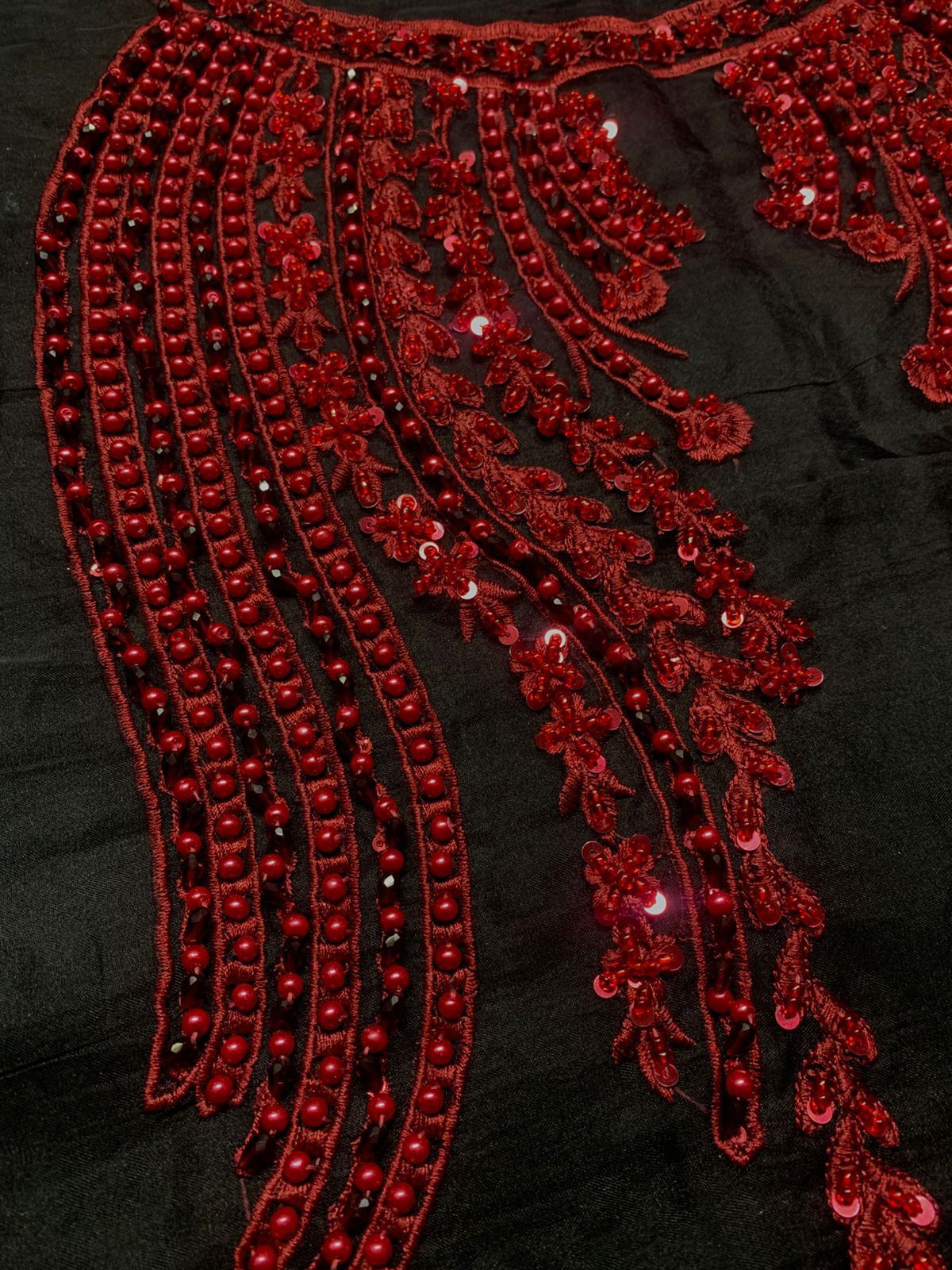 Crimson Noir Elegance