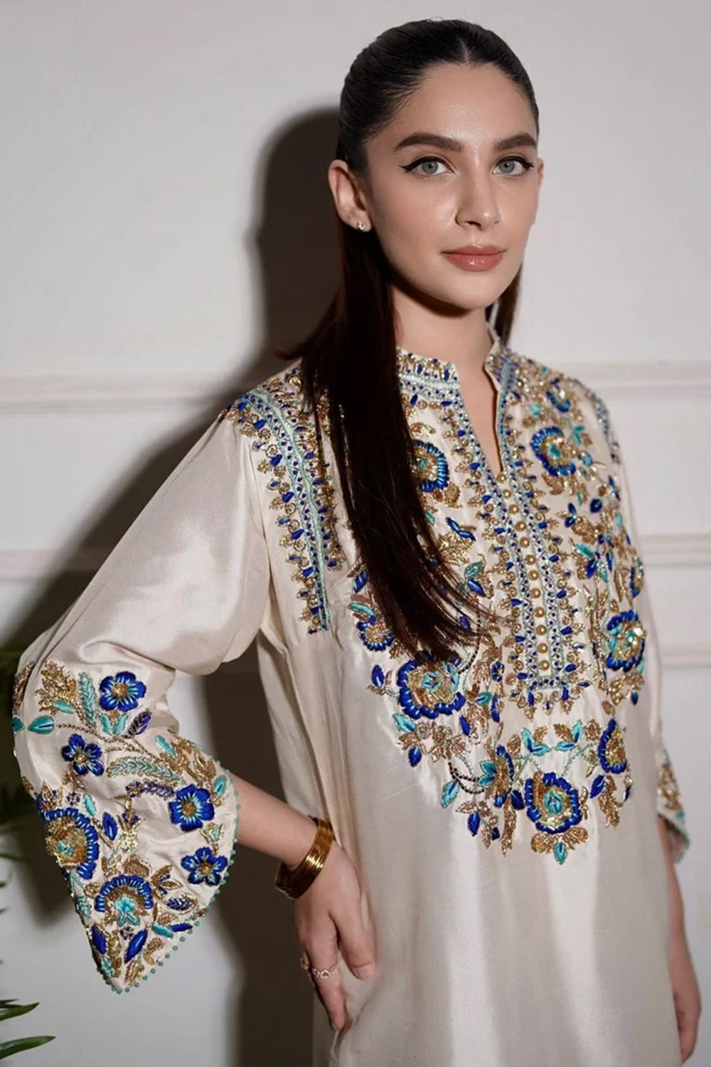 Pearl Silk Empress (Unstitched)
