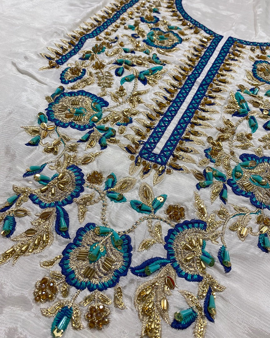 Pearl Silk Empress (Unstitched)