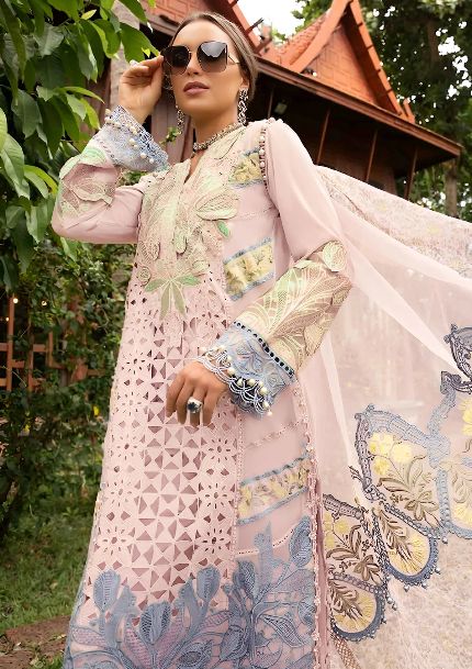 Maria.B Royal Opulence - Unstitched 3PC