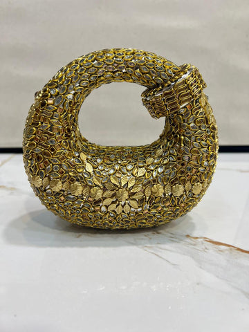 Royal Kundan Clutch