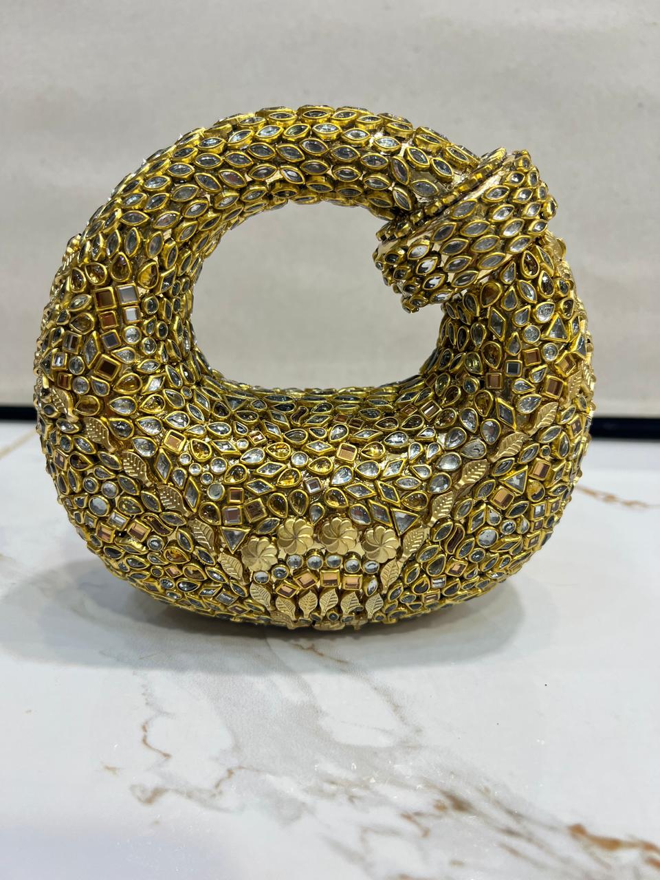 Royal Kundan Clutch