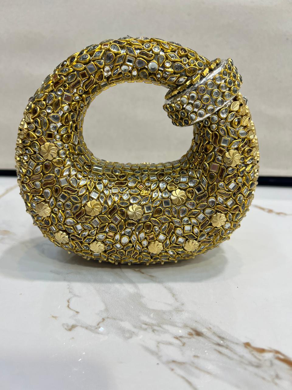 Royal Kundan Clutch