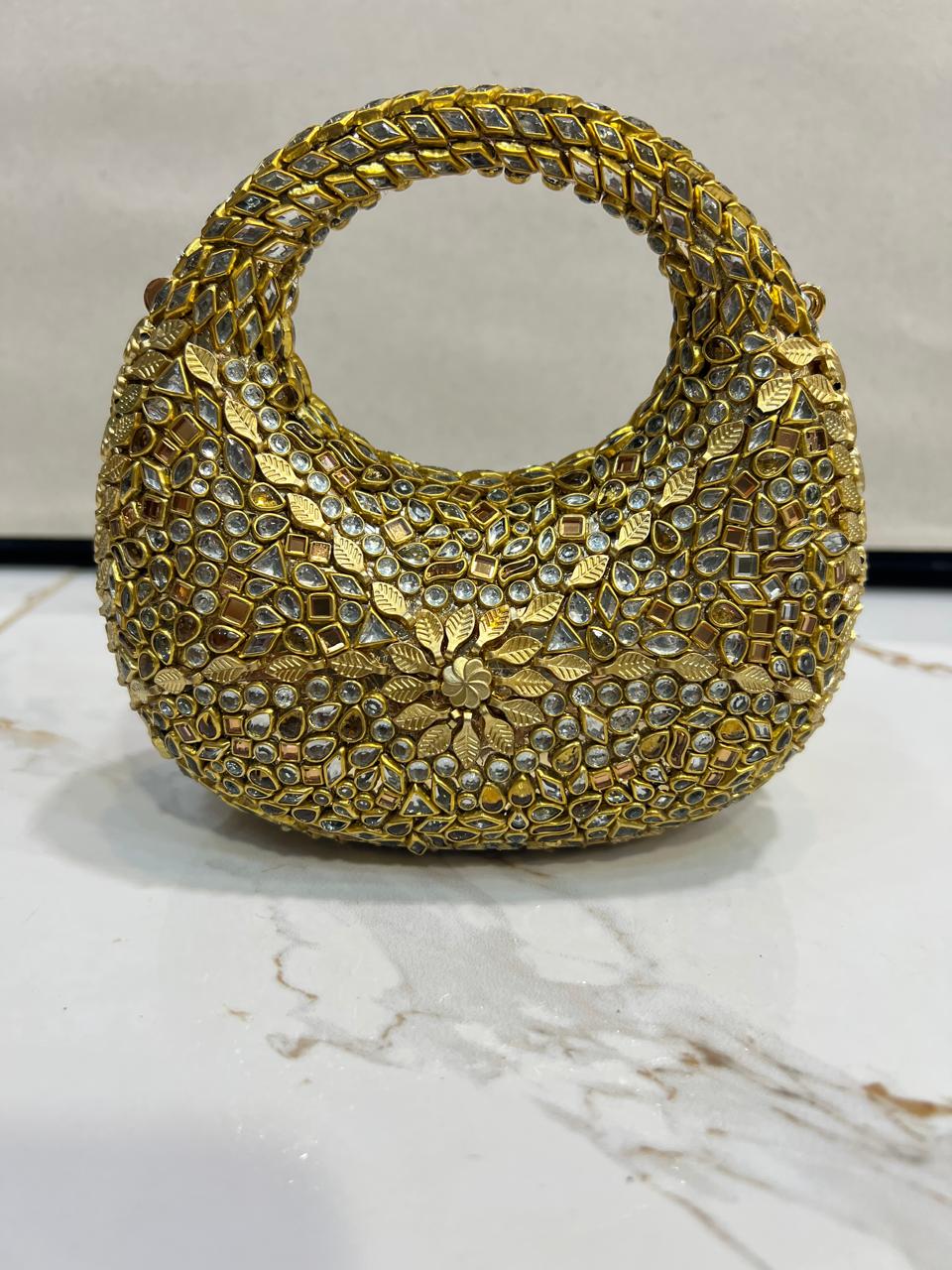 Royal Kundan Clutch