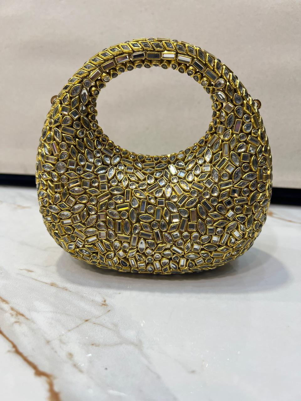 Royal Kundan Clutch