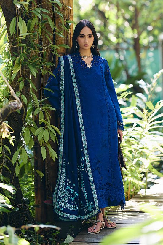 Suffuse Ethereal Bloom - Unstitched 3PC