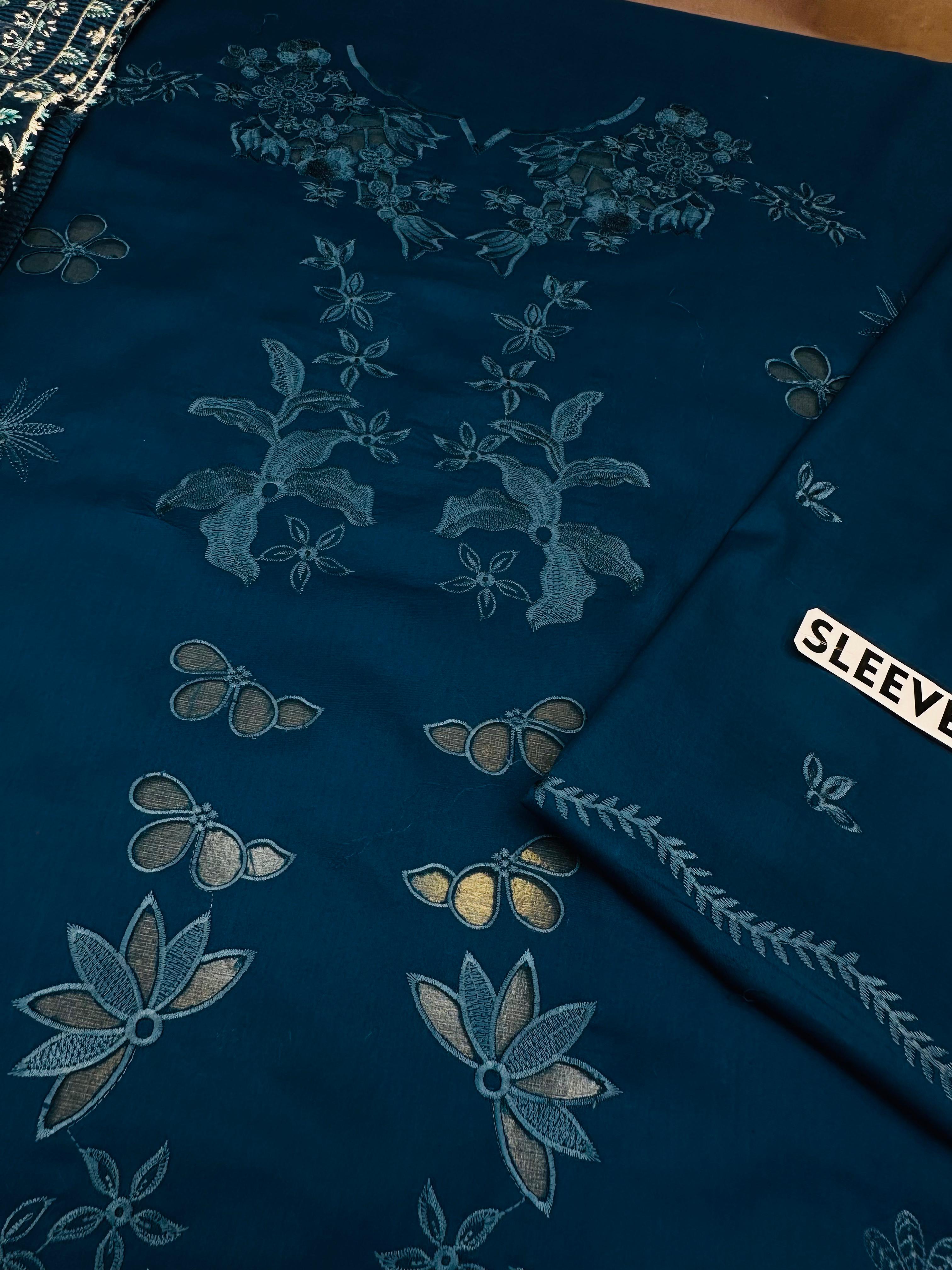 Suffuse Ethereal Bloom - Unstitched 3PC